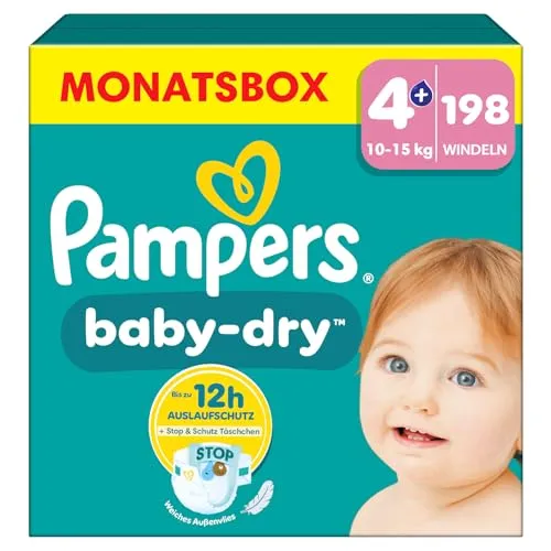 Pampers Baby-Dry Größe 4+ von Pampers