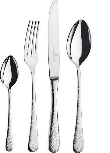 Picard & Wielputz 6180 Mia 60-teiliges Geschirr-Set - Hochwertiges Besteckset aus poliertem 18/10-Edelstahl, ideal für formelle Anlässe und den täglichen Gebrauch. Perfekt als Geschenk in stilvoller Box für Familie und Freunde.