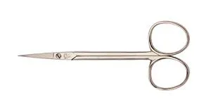 nippes Solingen Hautschere | Nagelhautschere | Aus Solingen | Made in Germany Mit scharfer gebogener feiner Spitze | Maniküre Schere | Zum Kürzen der Nagelhaut