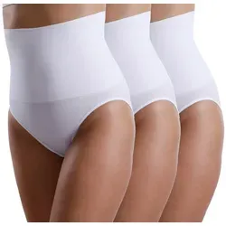 Yenita® Shaping-Body Figurformender Taillenslip mit Bauchweg-Effekt weiß M