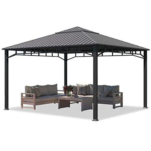 TOOLPORT Sunset 4x4 m Hardtop Gartenpavillon von Toolport