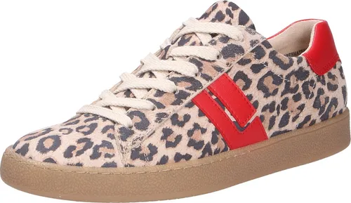 Leopard-Muster Damen-Schnürhalbschuhe Gr. 39 5464 - Stylische Damen-Schnürhalbschuhe aus Veloursleder mit einzigartigem Leopardendruck, ideal für trendbewusste Frauen, die Komfort und Mode vereinen möchten.