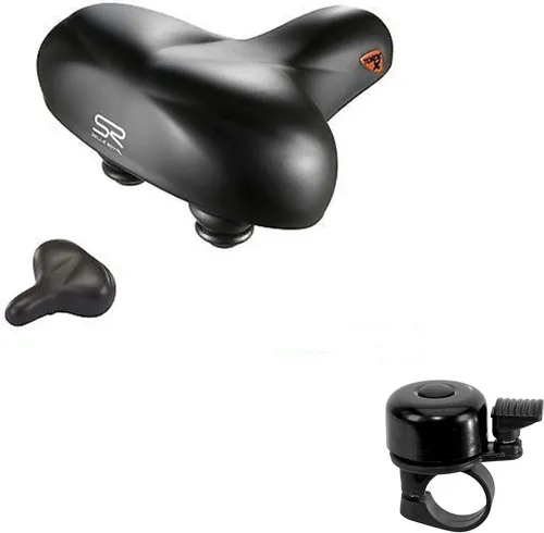 Selle Royal Premium Range Torx Unisex Sattel schwarz Fahrradsattel inkl.maxxi4you Fahrradklingel