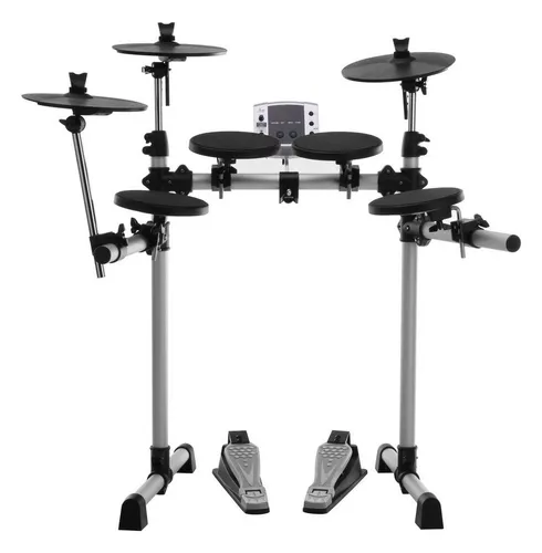 XDrum DD-400 E-Drum-Set - E-Drum-Set mit 108 Sounds und 10 Drumkits, ideal für alle Musikstile. Kopfhöreranschluss ermöglicht lautloses Üben, perfekt für Anfänger und Profis.