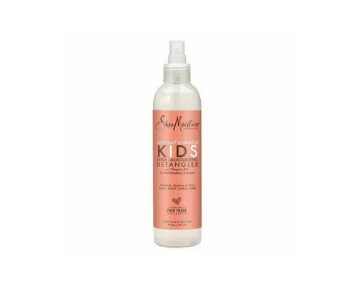 Shea Moisture Kids Coconut & Hibiscus Extra-Moisturizing Shampoo - Mildes Shampoo für Kinder mit Kokosnuss und Hibiskus, pflegt und entwirrt lockiges Haar, sorgt für Glanz und Geschmeidigkeit ohne fettige Rückstände.