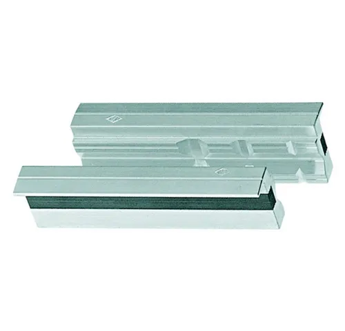 Ersatzbacken aus Aluminium für Parallel-Schraubstock - 150 mm - Werkstatteinrichtung mit induktiv gehärteten Aluminium-Ersatzbacken für optimale Haltbarkeit und Präzision bei der Arbeit.