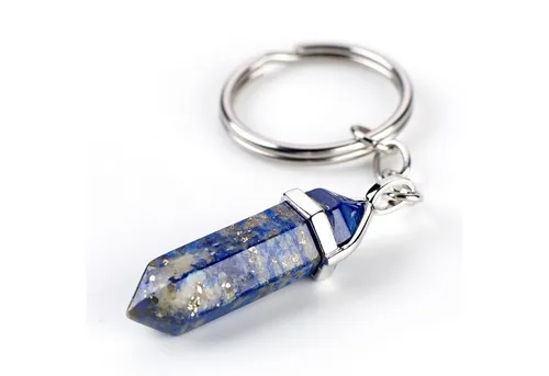 LAVISA Anhänger Schlüssel Edelstein in blau von LAVISA