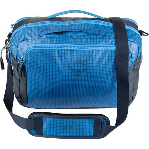 Osprey Transporter Umhängetasche blau 10006347 - Reisetaschen aus recyceltem Nylon, robust und ideal für umweltbewusste Reisen.