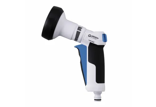 Takagi Premium-Brause Garden - Bewässerungssysteme mit komfortabler 1-Klick-Arretierung und extra großem Brausekopf für effiziente Gartenbewässerung.