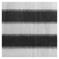 furnicato Balkonsichtschutz HDPE 90x600 cm anthrazit und weiß schwarz