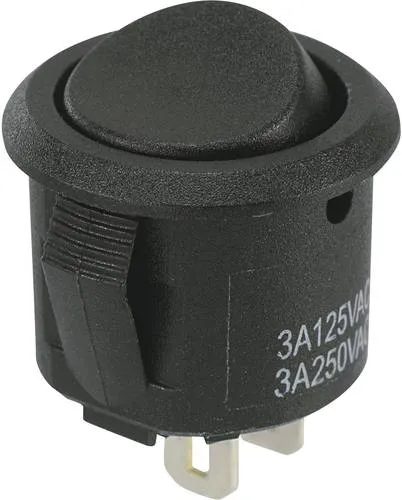 TRU Components 1588033 Wippschalter TC-R13-297A-05 250 V/AC 3A 1 x Aus/Ein rastend 1St.