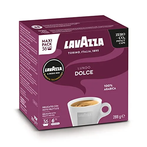 Lavazza Dolce Röstkaffee , 36 Kapseln 288 g, 1er Pack (1 x 288 g)