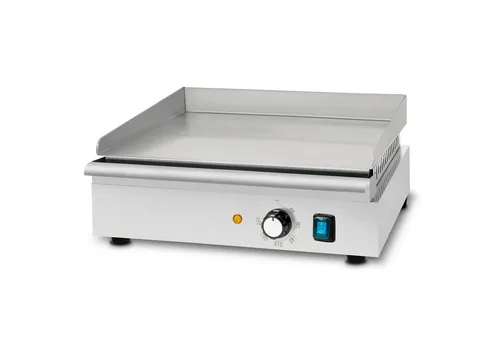 VERTES Tischgrill Grillplatte 1700W Edelstahl 40x26cm - Tischgrill für Gastronomie und Zuhause, mit 1700W Leistung und glatter Edelstahl-Grillfläche für gleichmäßige Hitzeverteilung. Ideal für Fleisch, Gemüse und mehr.
