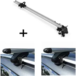 Fahrradträger Bike Pro + Relingträger VDP L120 für Chevrolet Cruze Kombi ab 11