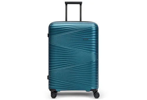 Pactastic Ultraleicht Hartschalen Check-in Koffer - Premium Trolley mit 62 Litern Volumen, nur 3,08 kg leicht und mit TSA-Schloss. Ideal für Reisen bis 10 Tage, schlagfest und flexibel für optimalen Gepäckschutz.