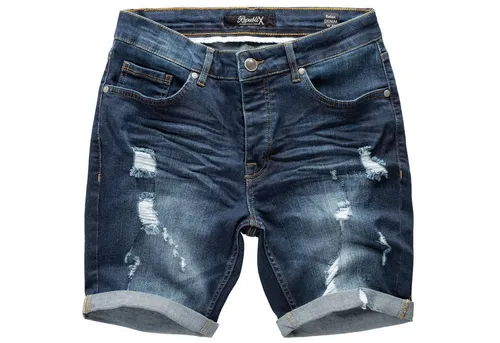REPUBLIX Jeansshorts ZYAIRE Herren Bermuda Regular Fit - Erleben Sie den perfekten Sommerlook mit den REPUBLIX Jeansshorts ZYAIRE. Hergestellt aus hochwertiger Baumwolle bieten sie optimalen Tragekomfort und Flexibilität. Ideal für entspannte Tage oder Ausflüge!