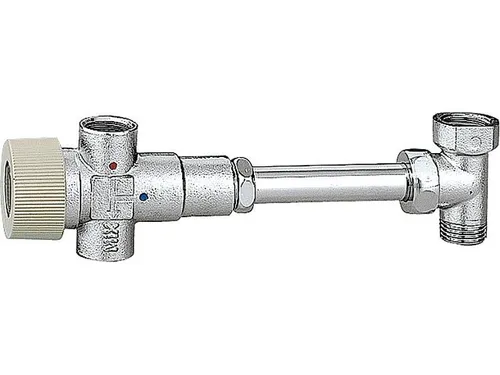 Thermomischer DN 15 (1/2''), Typ 522 - Einstellbare Thermomischer - Thermostate - Flexibel einstellbarer Thermomischer für präzise Temperaturregelung in Heizungsanlagen.
