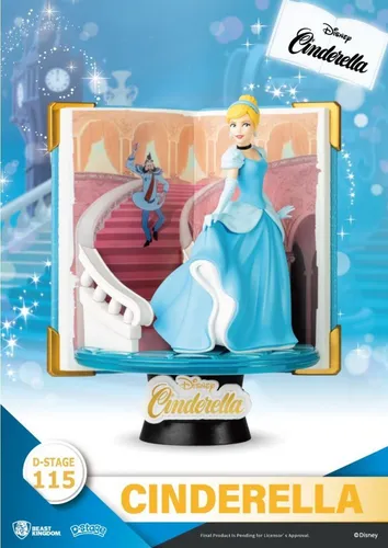 Beast Kingdom Diorama Stage-115: Cinderella Figur - Figuren: Offizielles Produkt der Cinderella-Serie, detailreiche 6 Zoll (13.5 cm) Figur für Sammler und Fans.