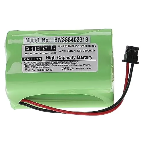 EXTENSILO Akku kompatibel mit Uniden Bearcat UBC120XLT, UBC180XLT, UBC220XLT, UBC280XLT Funkgerät, Walkie Talkie (2200mAh, 4,8V, NiMH)
