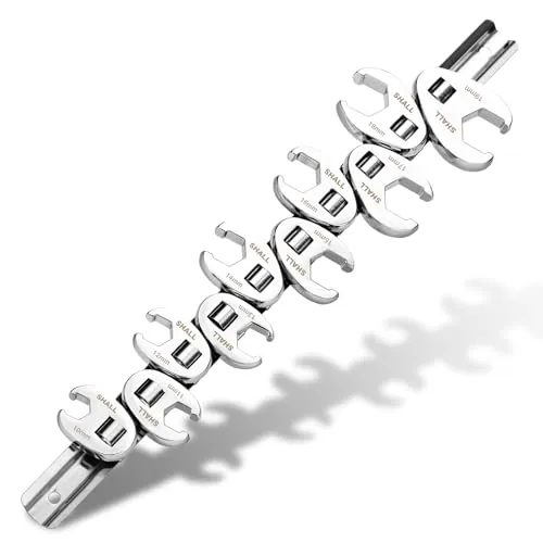 Shall 3/8 Zoll Bördelmutternschlüssel-Set, 10-teilig