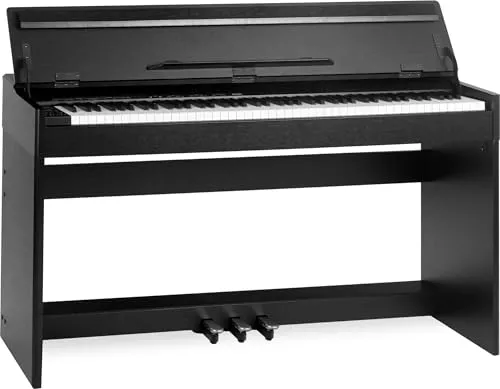 McGrey DP-18 SM E-Piano Schwarz matt - Professionelles E-Piano mit 88 gewichteten Tasten und Hammermechanik, ideal für anspruchsvolle Musiker. Schlankes Design und vielseitige Funktionen wie Layer- und Dual-Funktion.