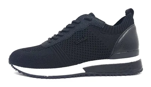 La Strada 2101400 Damen Sneaker Schwarz 36 - Stylische Damen Sneaker in Schwarz, ideal für den Alltag und bequem für lange Tragezeiten.