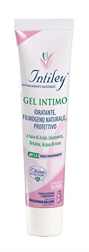 Dr Ciccarelli Intiley, Intimgel, Reduziert die vaginale Trockenheit, pH 5,5, Reich an natürlichen Wirkstoffen, Klinisch und Dermatologisch Getestet, 100% Made in Italy, Flasche 30 ml