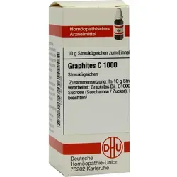 Graphites C1000 10 G - Homöopathisches Arzneimittel - Homöopathisches Arzneimittel zur Unterstützung des Wohlbefindens, enthält Sucrose und ist ohne Verschreibung erhältlich. Ideal für natürliche Gesundheitsförderung.