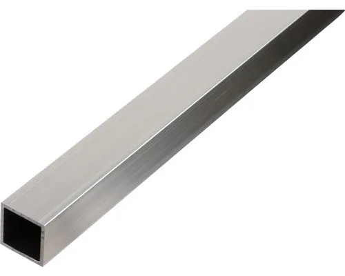 Produktbild Vierkantrohr Alu natur 10x10x1 mm, 1 m