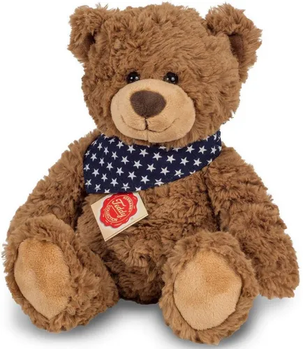 Teddy Hermann 91366 Schlenkerteddy braun 38 cm - Kuscheltier aus hochwertigem Stoff und Plüsch, perfekt zum Kuscheln und Spielen für Kinder ab 3 Jahren.