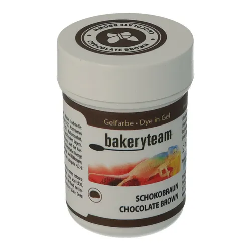 bakeryteam Lebensmittelfarbe 35 g Chocolate Brown von BAKERYTEAM