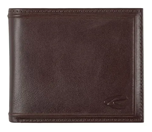 camel active Portmonnaies Wood Jeans Wallet, Braun - Hochwertige Kleinlederwaren mit RFID-Schutz. Diese elegante Querbörse bietet 6 Kartensteckfächer und edles Rindleder für einen stilvollen Look. Ideal für Herren, die Funktionalität und Design schätzen.