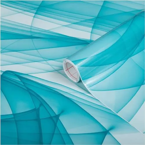Produktbild d-c-fix Möbel-Klebefolie Murano Blue, 45 cm x 1,5 m