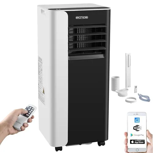 Echos® Mobile Klimaanlage 9.000 BTU – Effizientes mobiles Klimagerät mit WLAN