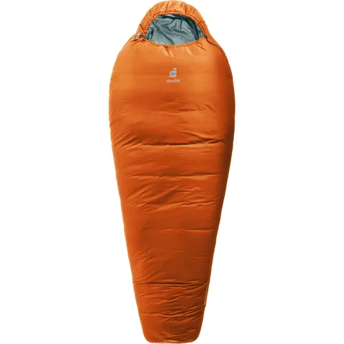 deuter Orbit -5° SL Damen Kunstfaserschlafsack - Schlafsäcke für Damen bis 175 cm, mit Auto-Lock 2-Wege-Reißverschluss und flauschigen Fleece-Einsätzen für optimalen Komfort in kalten Nächten.