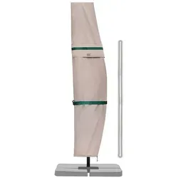 Sekey Sonnenschirm-Schutzhülle für 300 cm Ampelschirm - Sonnenschirm-Zubehör, schützt Ihren Ampelschirm effektiv vor Witterungseinflüssen mit modernem Design und langlebigem Material.