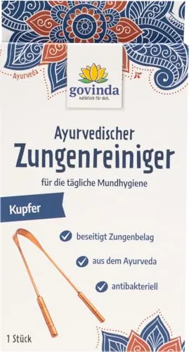 GOVINDA Zungenreiniger, Kupfer von Govinda
