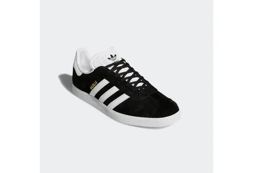 adidas Originals GAZELLE Sneaker schwarz 40 EU - Sneaker in Größe 40, sportlicher Stil mit hochwertigem Leder-Obermaterial und OrthoLite® Dämpfung für maximalen Komfort beim Laufen.