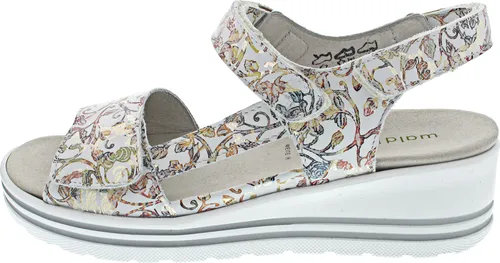 Waldläufer Damen Keilsandale H-Michelle Weiss 37,5 von Waldläufer