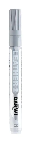 EXACOMPTA Marker 6x Ledermarker, Mausgrau - Lippenstifte, ideal zum Auffrischen von Leder und Kunstleder, bleibt geschmeidig und flexibel nach der Anwendung.