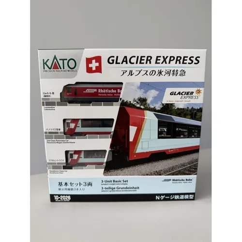 KATO K10-2026 N Glacier Express Ge 4/4 III