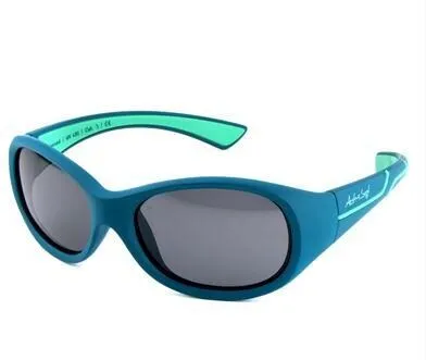 ActiveSol Kinder-Sonnenbrille Kids@School, UV-Schutz & polarisiert - Sonnenbrille für aktive Kinder, bietet 100% UV-Schutz und polarisierte Linsen für lebendige Farben. Robustes Design aus High-Tech Gummi für maximalen Tragekomfort.