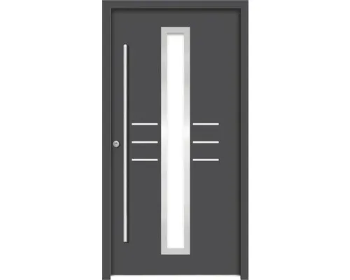 Produktbild Splendoor Haustür HESTIA Aluminium 1100x2100 mm Anthrazitgrau DIN Links (nach in