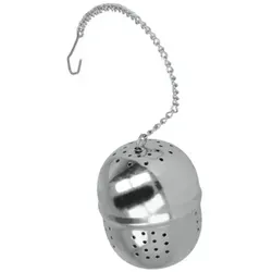 Teesieb Ø 5 cm aus Edelstahl – Silber