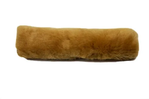 Engel Reitsport Reithalfter Lammfell Halfter Schoner Genickschoner 32cm, Lammfell