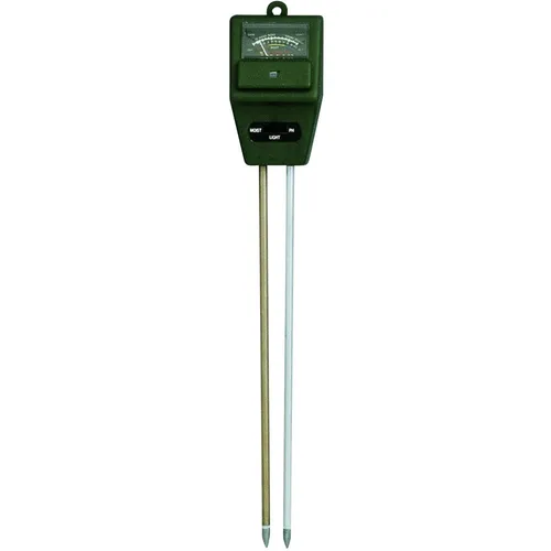 TFA Dostmann 48.1000 Bodenmessgerät Schwarz - Hygrometer zur Überprüfung von Licht und Wasserbedarf Ihrer Pflanzen, ideal für gesunde Gartenpflege.