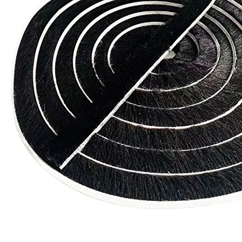 Bürstendichtung Selbstklebend, 5M(L) X 9mm(B) X 15mm(D), Bürstendichtungen, Bürstendichtungen Schwarz, Bürstenleiste Rolladen, Bürstendichtung Schiebetür, Rolladen Bürstendichtung