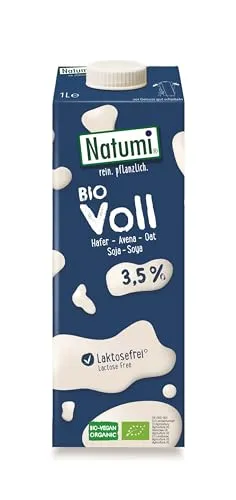 Natumi Bio-Haferdrink Voll, 8 x 1L