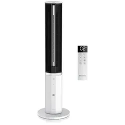 Brandson Turmventilator 3-in-1 - Mobiler Luftkühler mit Timer und DC-Motor - Vielseitiger 3-in-1-Turmventilator für Kühlung, Ventilation und Luftbefeuchtung. Der energieeffiziente DC-Motor und die 12 Geschwindigkeitsstufen garantieren individuellen Komfort und leisen Betrieb. Ideal für jeden Raum.