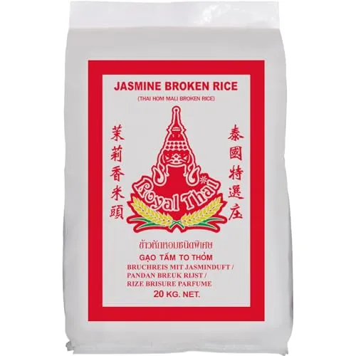 ROYAL THAI RICE - Gebrochener Jasmin Reis - 1 X 20 KG